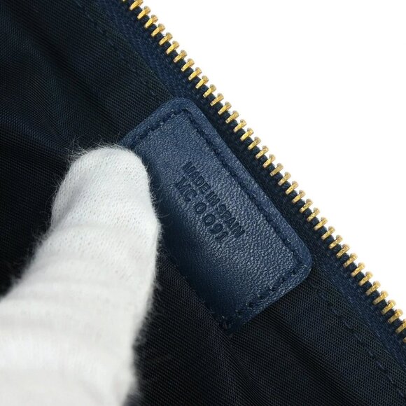 Christian Dior Navy Trotter Saddle Handbag - Picture 10 of 10